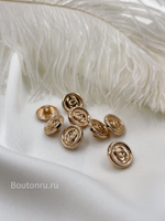 Пуговицы Шан. золотистые