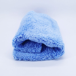 DRY MONSTER Plush Двусторонняя, мягкая,с длинным ворсом 40*40 Голубая 500г.м