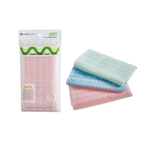 Sung Bo Cleamy Clean & Beauty Pure Cotton Shower Towel мочалка для душа (хлопок)