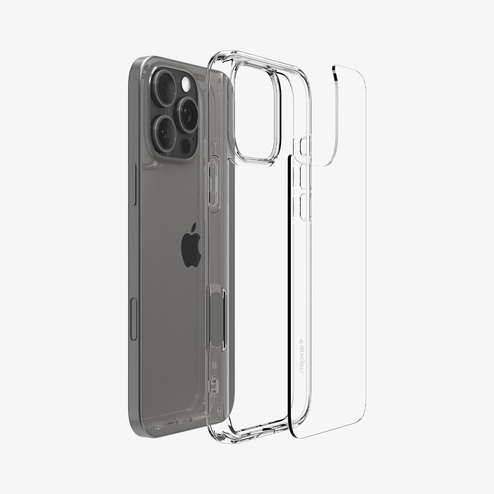 Чехол Spigen Ultra Hybrid, crystal clear - iPhone 16 Pro Max