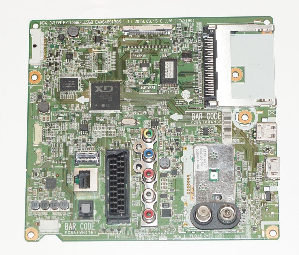 EAX64891306(1.1) EBR76922701 mainboard телевизора LG