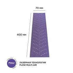 Набор Лент шлифовальных, PurPur Ceramic, P80-P320 по 1 шт, 70мм*400мм, (5шт) Exp