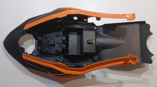 Пластик основной задний мотоцикл Motoland 300 DF BIG BORE