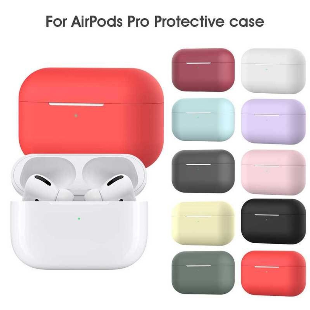 Чехол для AirPods Pro Slim Black (черный)