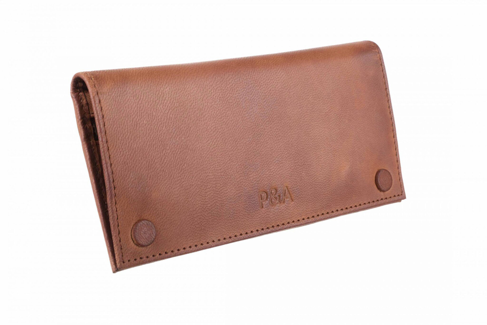 Кисет P&A для самокруток и 2 смесей, натуральная кожа