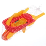 Набор для игры в песочнице «Тачка», 32*14 см, 5 предметов, микс