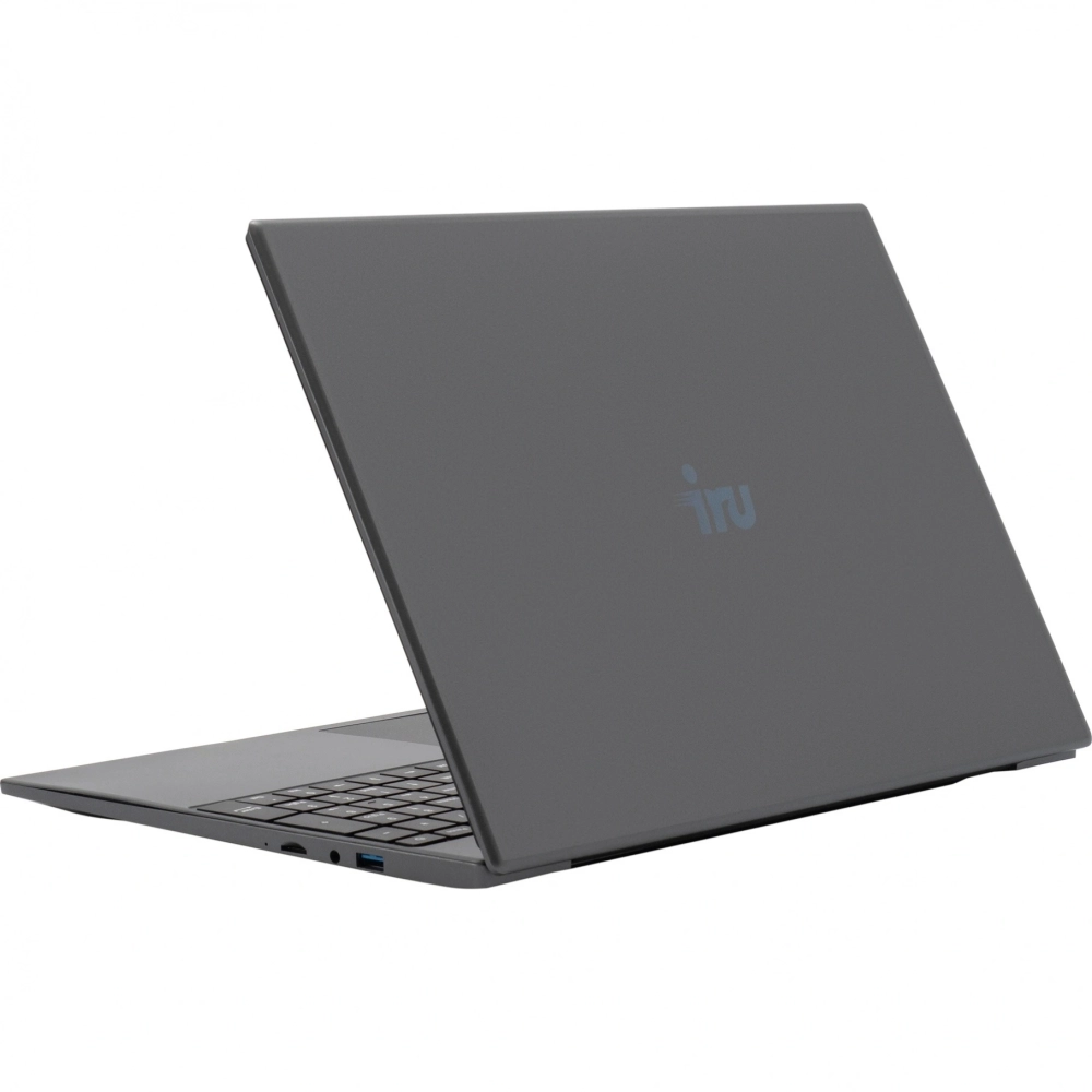Ноутбук IRU Tactio 15PHR Ryzen 5 7430U 8Gb SSD256Gb AMD Radeon Graphics 15.6" IPS FHD (1920x1080) Windows 11 Pro 64 black WiFi BT Cam 4000mAh (2150145)
