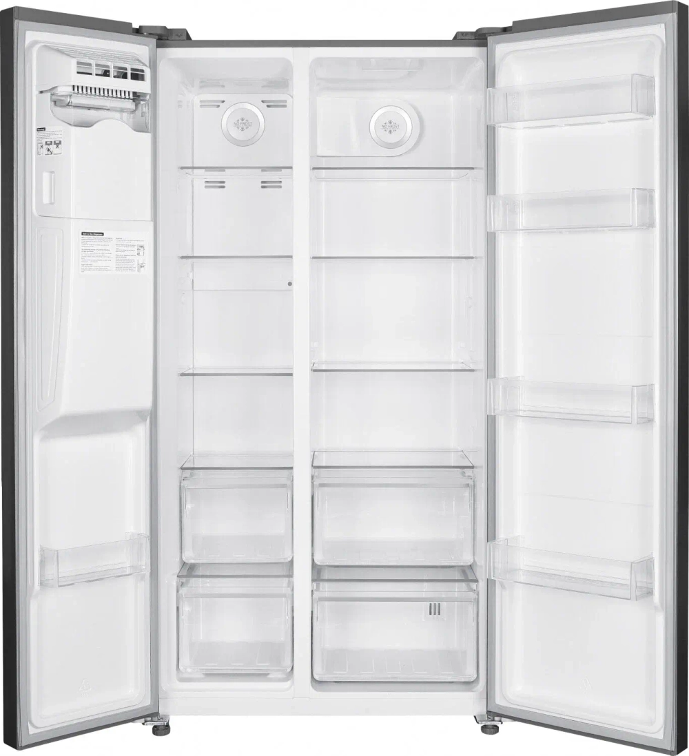 Холодильник (Side-by-Side) Weissgauff WSBS 695 NFX Inverter Ice (q)