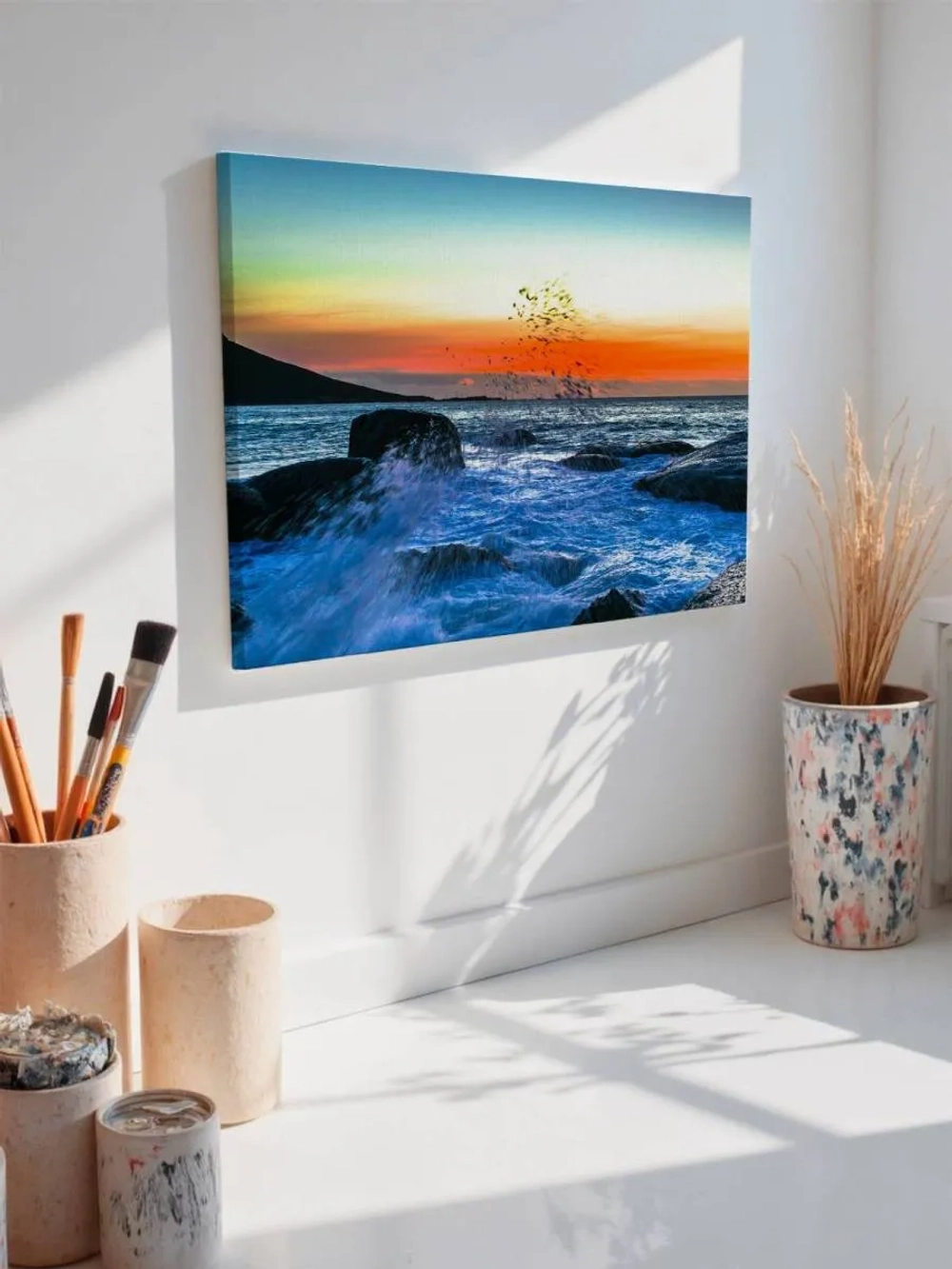 Картина на стену 40 X 50 Море на закате