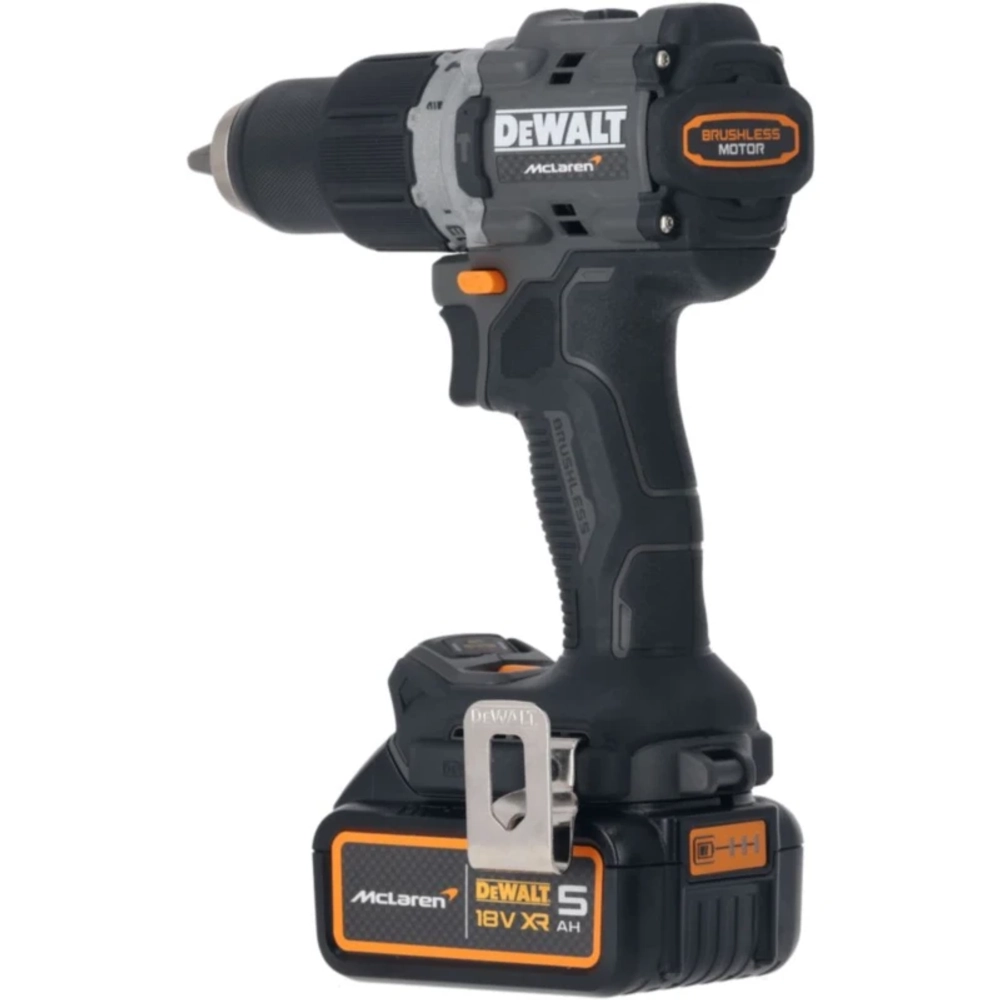 DeWalt McLaren Limited Edition DCD85MP2T аккумуляторный шуруповерт (2 x 5 Ач, ЗУ) DCD85MP2T-QW