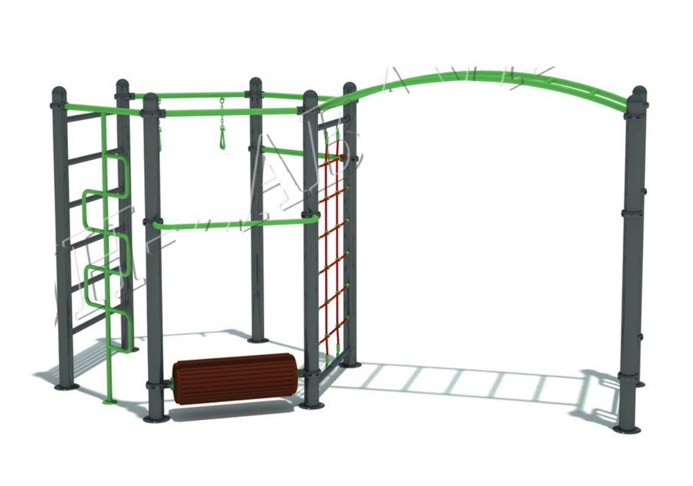 Гимнастический комплекс ГК-006 для уличных спортивных площадок