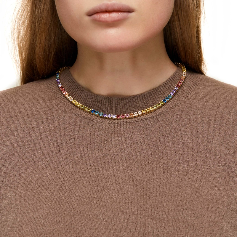 Колье Лагуна – Золото, Мульти