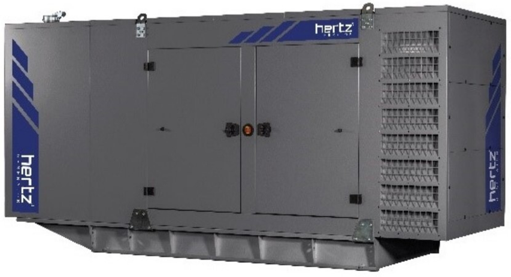 Дизельный генератор Hertz HG 674 PC в кожухе с АВР