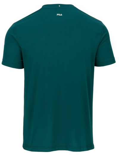 Мужская теннисная футболка Fila T-Shirt Mauri - peacoat blue/deep teal