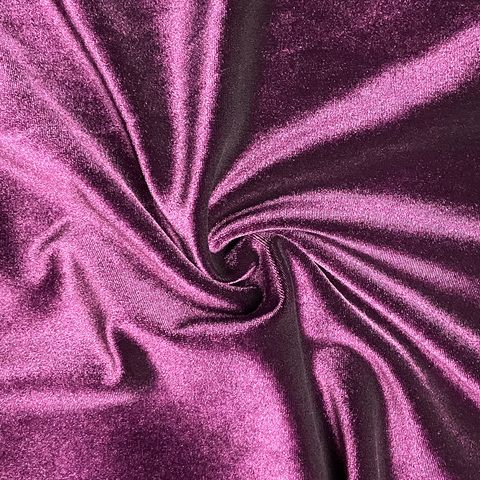 Велюр гладкий ш150см 95% п/э,5%спандекс,цвет фиолетовый