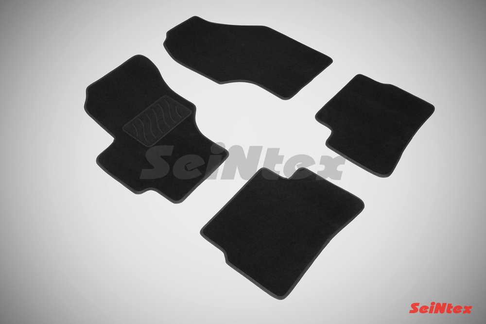 Ворсовые коврики LUX для Hyundai Verna 2006-2010 Seintex.83154