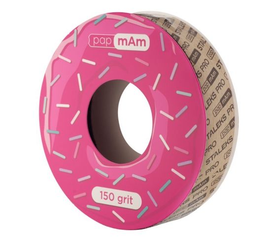 Запасной блок файл-ленты papmAm для пластиковой катушки Bobbinail STALEKS PRO 150 грит (6 м)