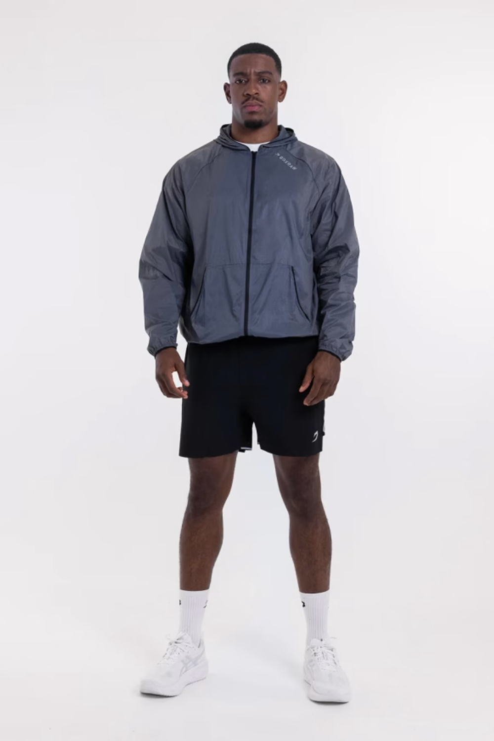 Зип-куртка BOXRAW Genaro Zip Up тёмно-серая