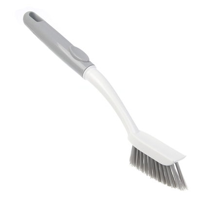 Щетка для труднодоступных мест, тм VETTA, 27 см, анатомич.ручка, полипропилен, полиэтилентерефталат