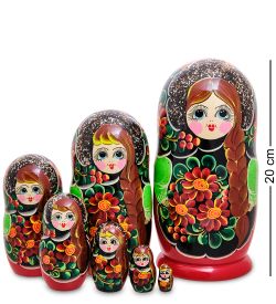 Народные промыслы МР-12/ 5-B Матрешка 7м «Любаша»