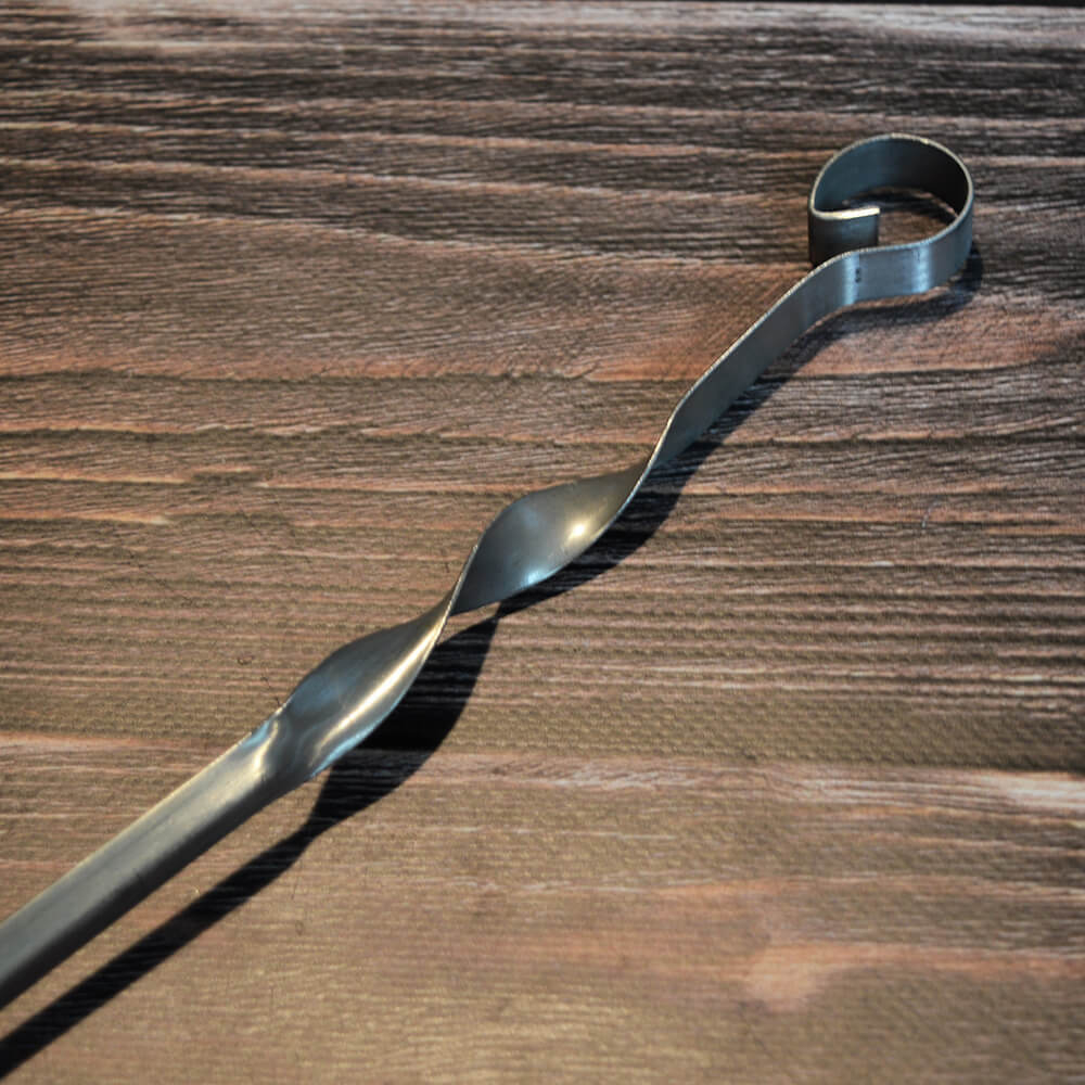 Шампур угловой 600*12*1,0мм нерж