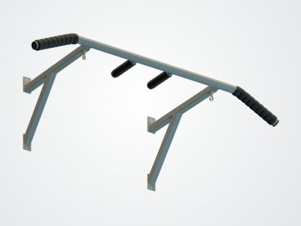 Турник настенный Акцент разборный цв. белый Серый