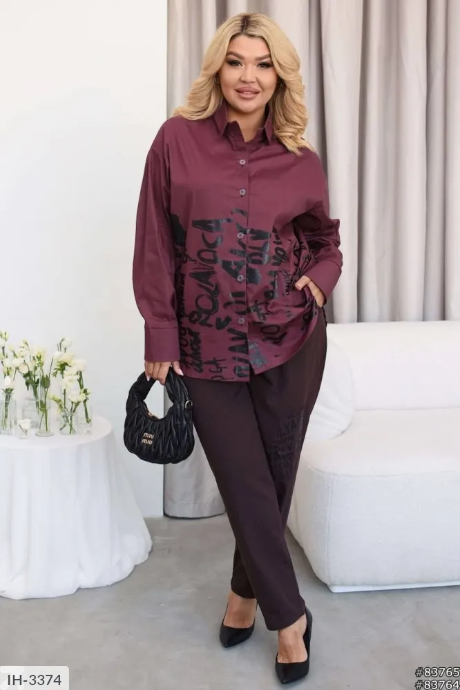 Рубашка IH-3363 Фабрика Моды