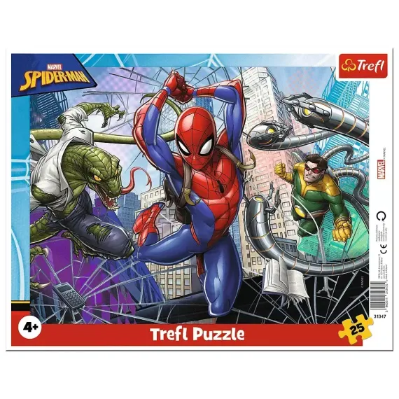 Puzzle - &quot;25 Frame&quot; - Brave Spiderman / Disney Marvel Spiderman