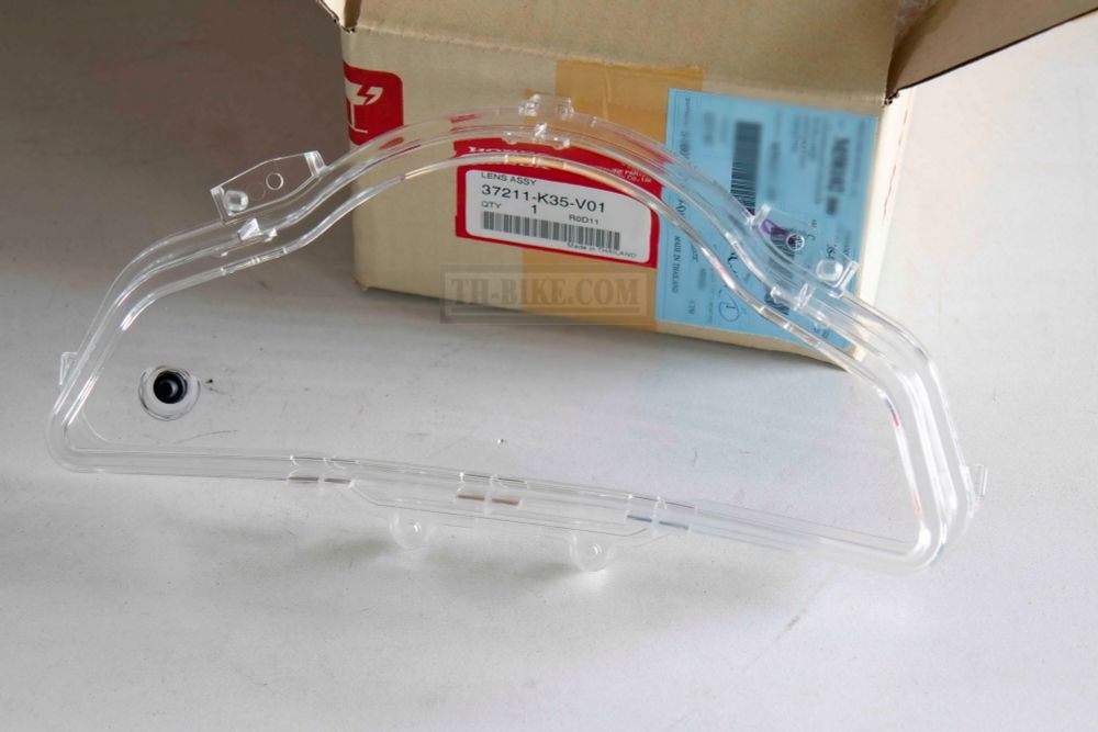 37211-K35-V01. LENS ASSY. Honda PCX 2 gen 2014-2017 (first LED). Speedometer lens cover