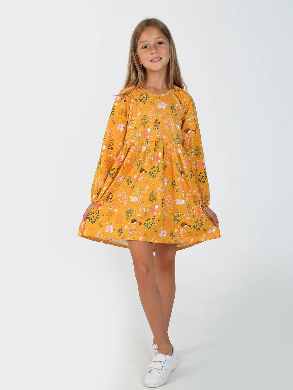 Платье "Нана-4" горчица, р.122 (Ивашка)