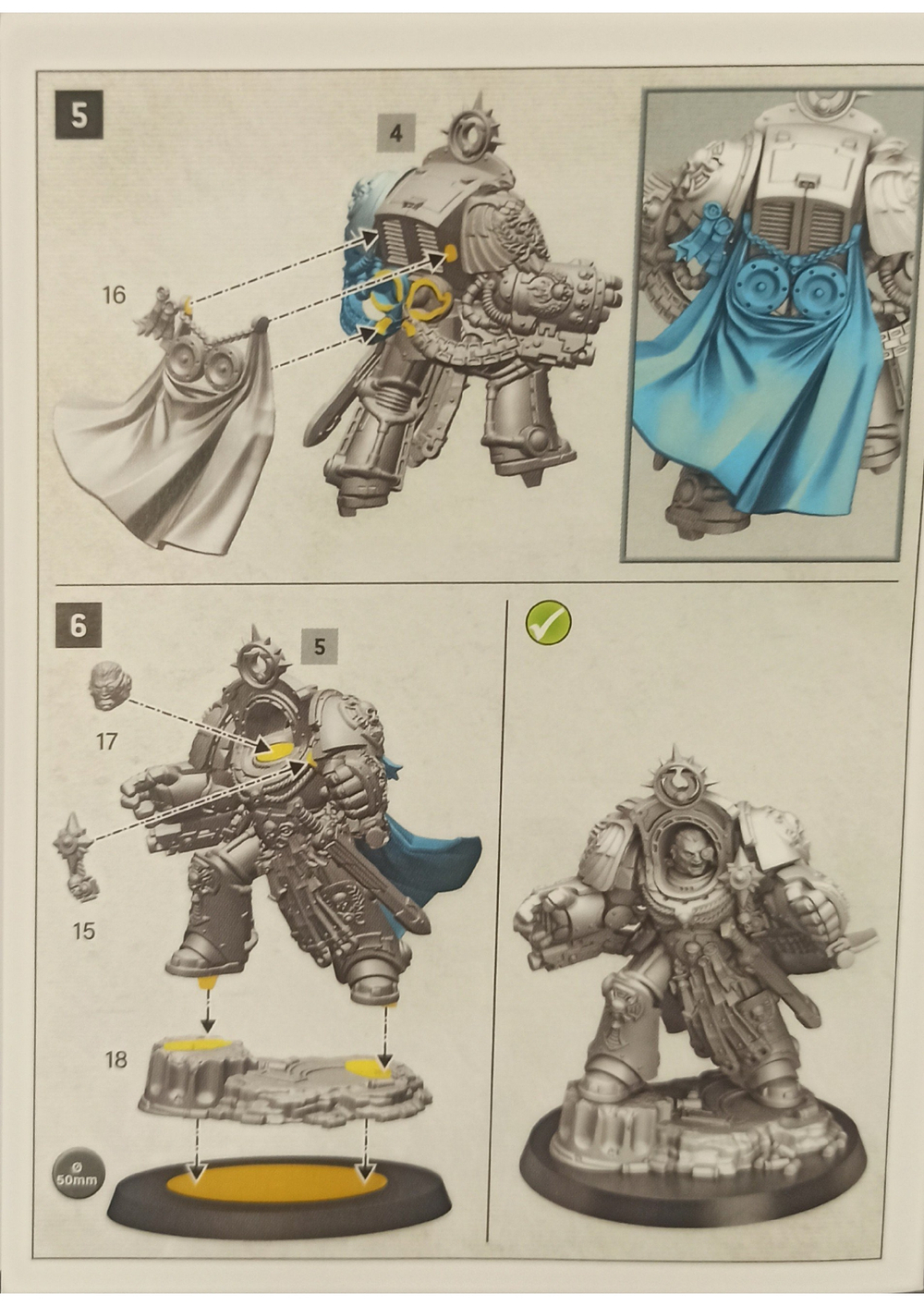MARNEUS CALGAR IN ARMOUR OF ANTILOCHUS.
