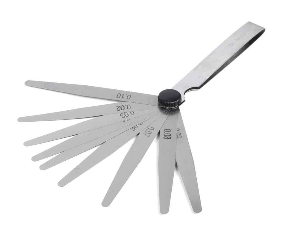 Комплект щупов 0.02-0.10мм