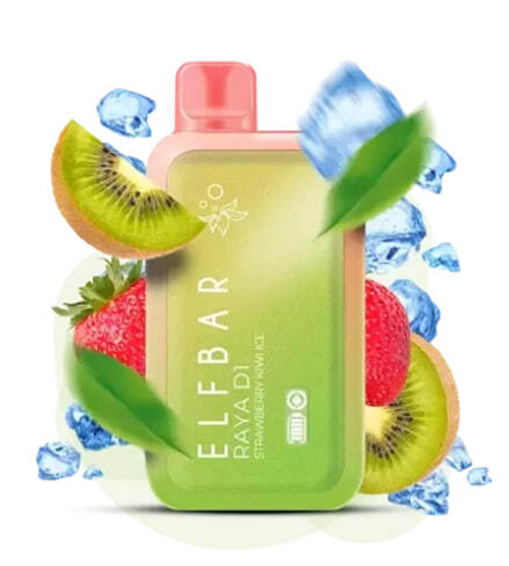 ELF BAR RAYA D1 - Strawberry Kiwi Ice (5% nic)