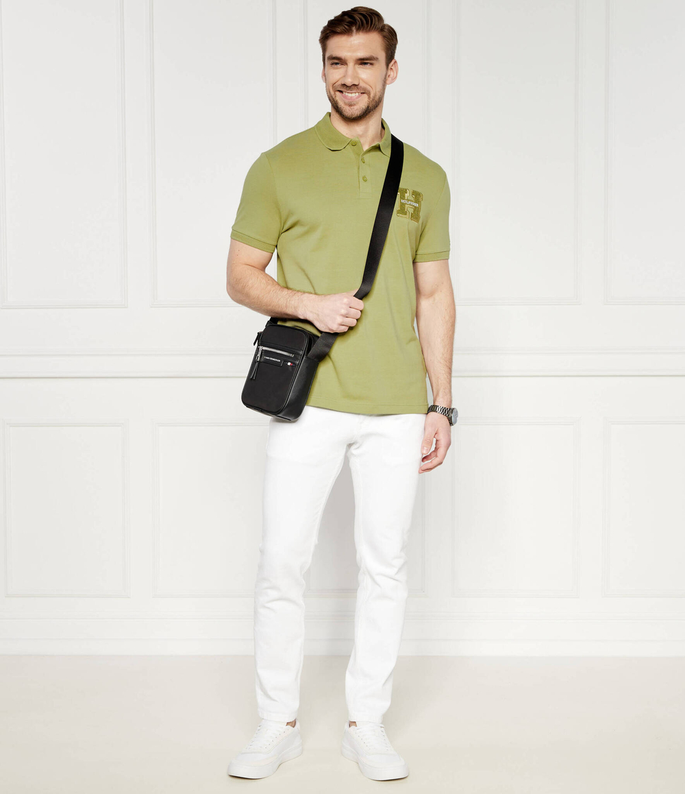 Поло Tommy Hilfiger - зеленый(MW0MW34771)