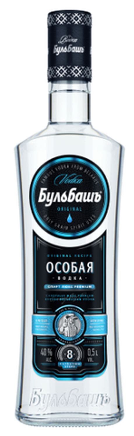 Водка Бульбашъ Особая 0,5 40% (Завод Бульбашъ) Беларусь