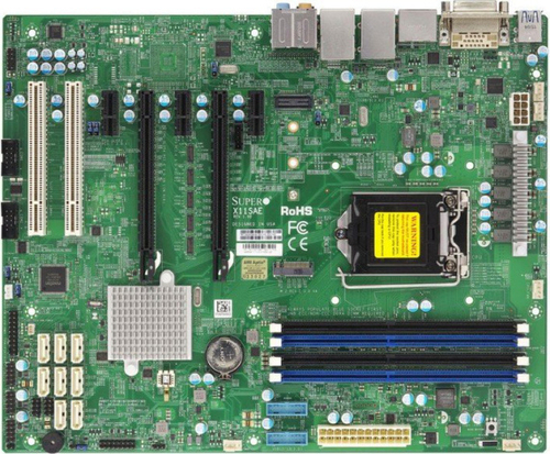 Материнская плата ATX Supermicro MBD-X11SAE-B