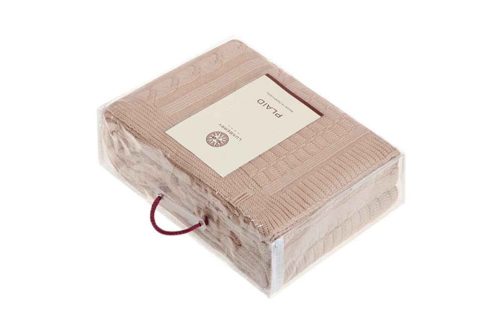 Плед 200х220 Luxberry Lux 233 капучино