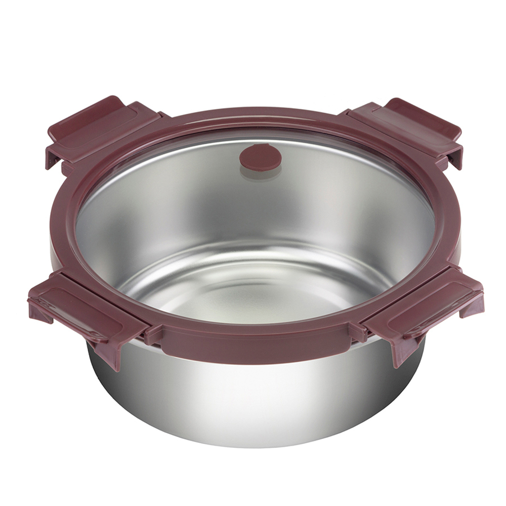 Ланч-бокс 1.5л Smart Solutions сливовый