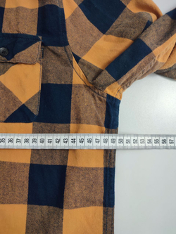 Рубашка House Brand в клетку 46 размер