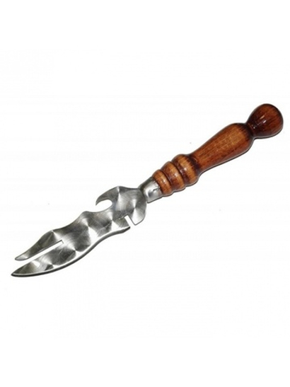 Шампурный нож дер. ручка