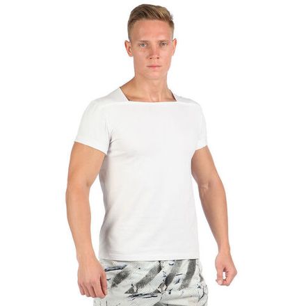 Мужская футболка белая Scandaloso 012-12