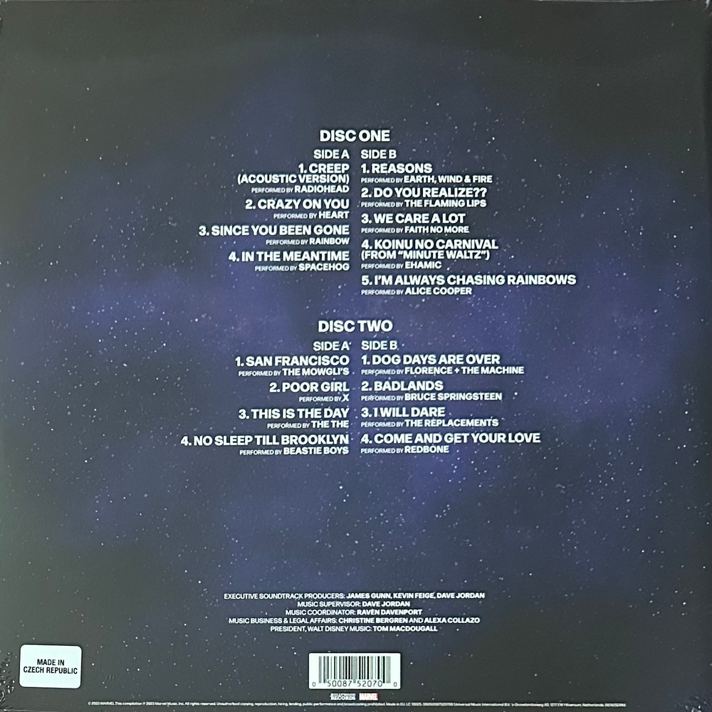 Guardians Of The Galaxy Vol. 3 2LP (Европа 2023г.)