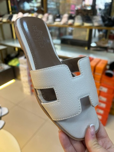 Шлепки Hermes
