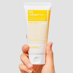 MEDI-PEEL Осветляющий гель-пенка с коллагеном и облепихой Vegan Vitamin Collagen Clear 300 мл.