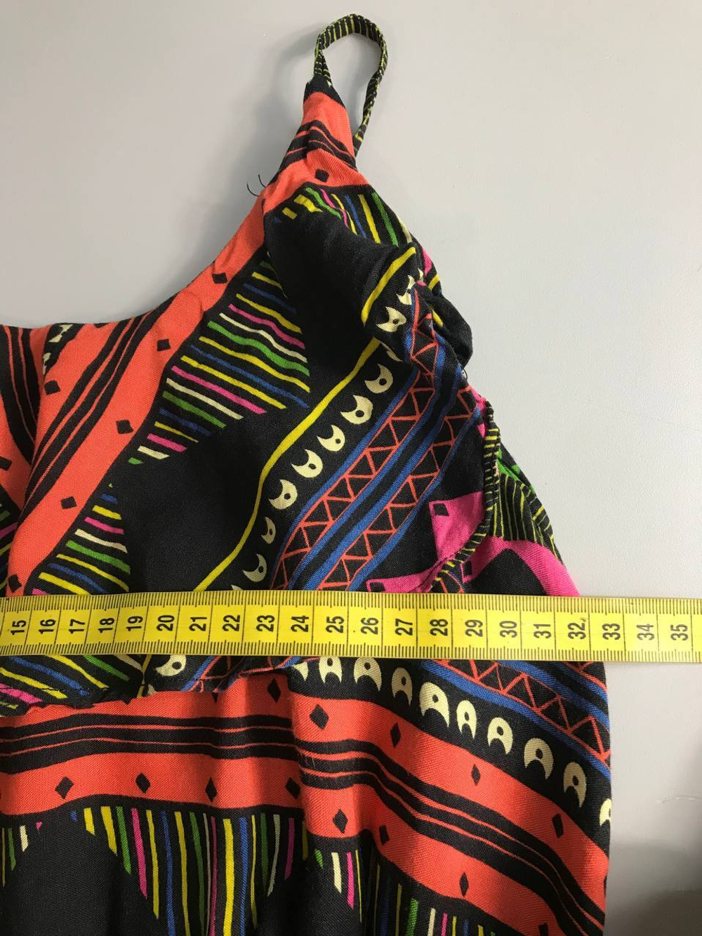 Сарафан FB sisters с орнаментом, маркировка S, визуально 44 размер