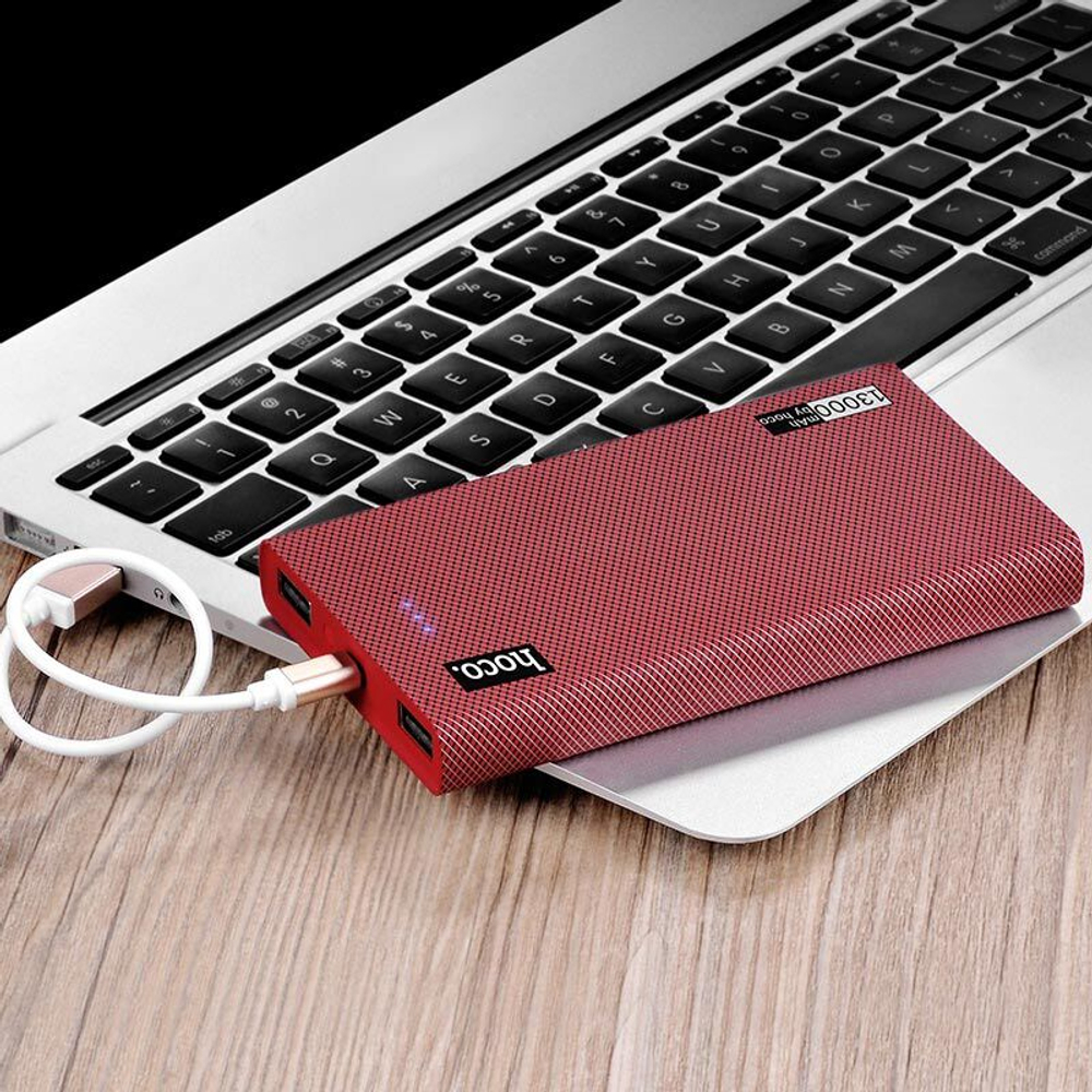 Power Bank 13000mAh, Hoco B36, красный