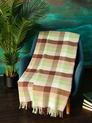 Плед THOMAS 4-07  из шерсти ягнят AVINAMAS