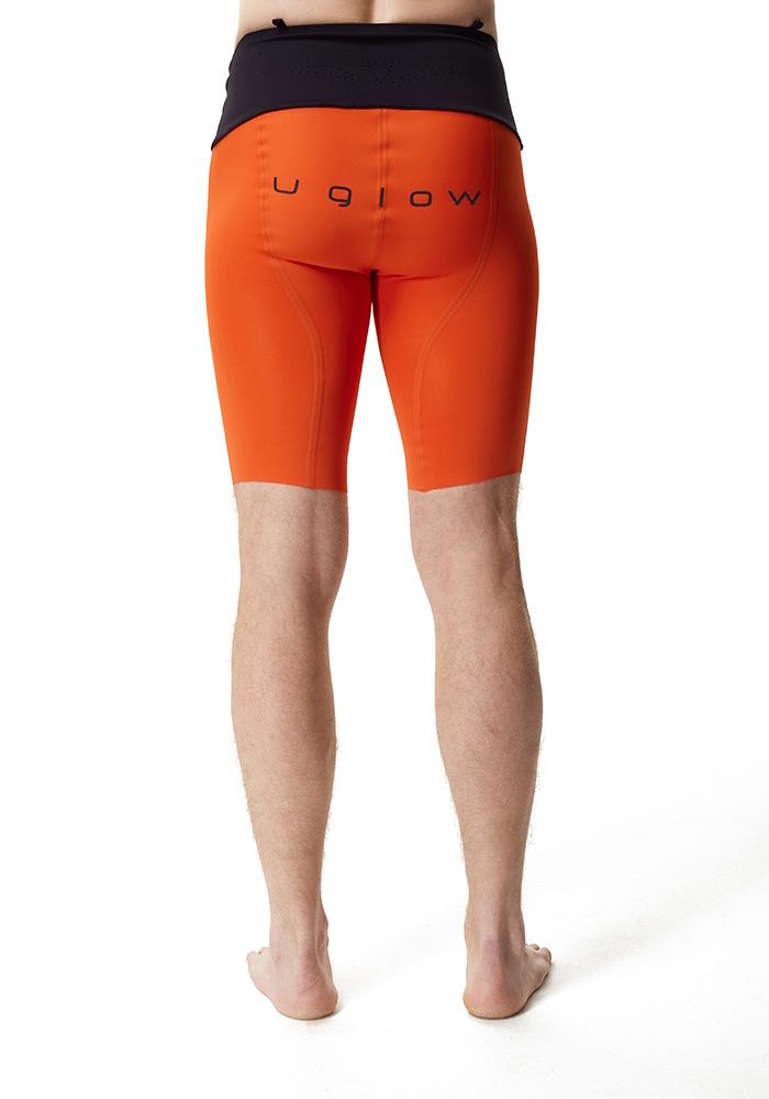 ТАЙТСЫ КОРОТКИЕ С ПОЯСОМ МУЖСКИЕ SFA SHORT TIGHT | TANGERINE