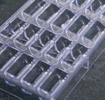 Форма для конфет поликарбонат 25 ячеек "Батончик" 28х14х2,5 см