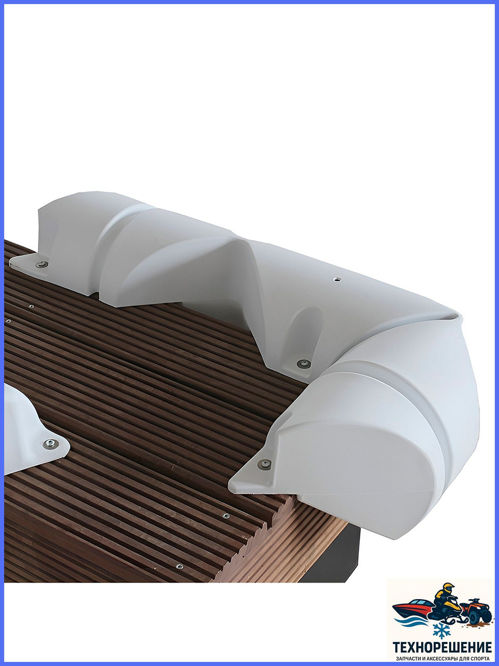 Надувной причальный кранец Majoni 1000 190 190 мм, белый (ПВХ)